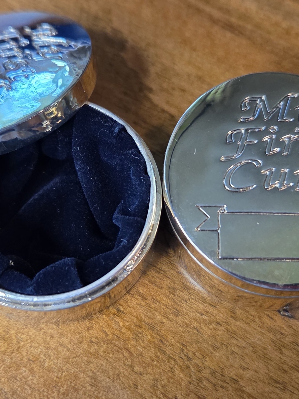 Silver 'My First Tooth' Keepsake Box - Men's Accessory - Picture 6 of 8